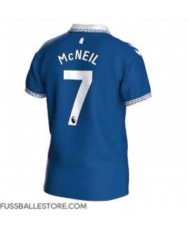 Günstige Everton Dwight McNeil #7 Heimtrikot 2023-24 Kurzarm